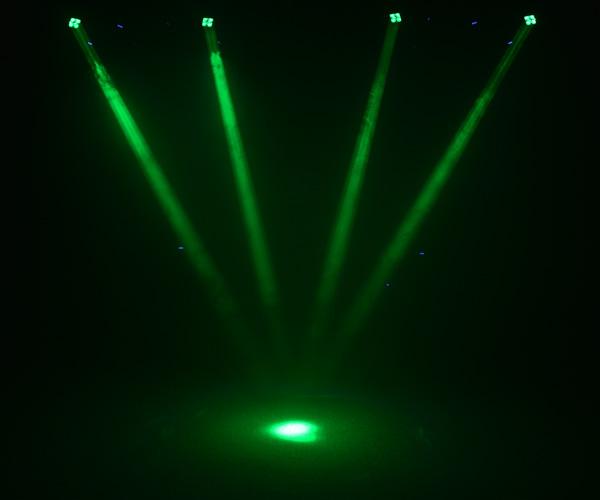 Colore del carrello del fascio del night-club LED che cambia la luce dell'interno 4pcs * 25W della fase