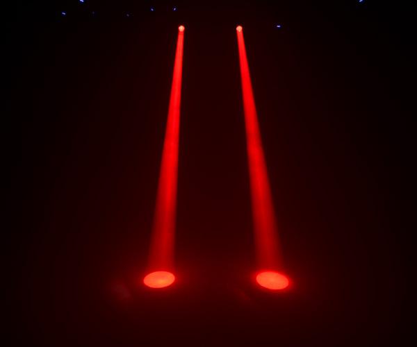 Il fascio girante del carrello del prisma del night-club KTV mette in scena la lampada leggera 13/15 canali di Philip di DMX