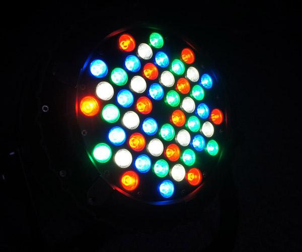 La parità all'aperto di piccolo alto potere LED può luci 48 * latte di parità di 5W SEOUL RGBW LED
