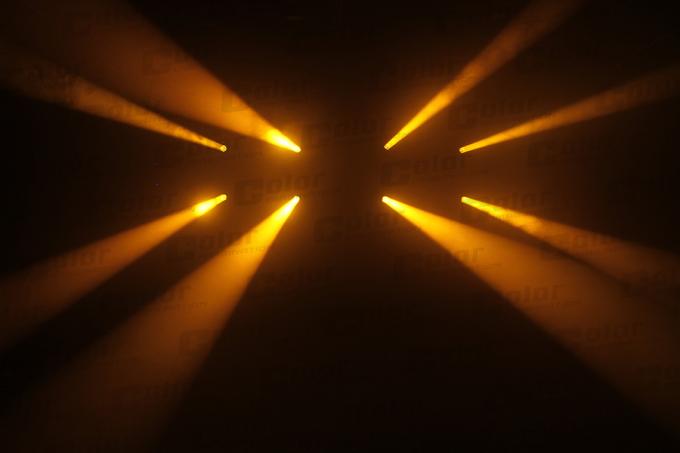 Luce del carrello del fascio LED del proiettore DMX 50W del Gobo della luce della fase del DJ mini 125 watt
