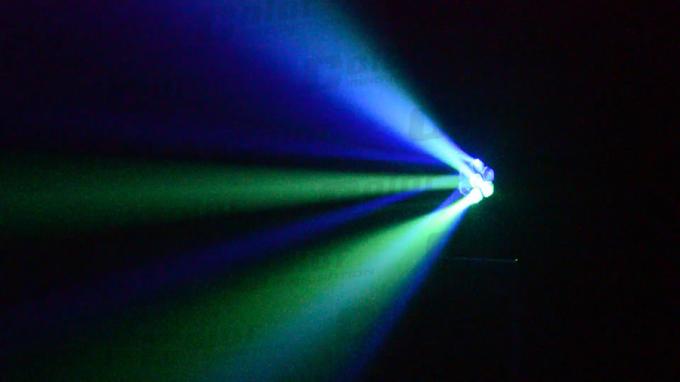 Effetto lungo DMX512 dello zoom della luce LED della fase del carrello di manifestazioni del DJ di durata della vita per nozze