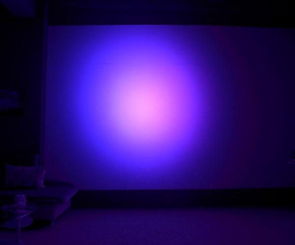 La discoteca del DJ del fascio del carrello di RGBW accende l'illuminazione della rondella del LED per la fase evento/del teatro