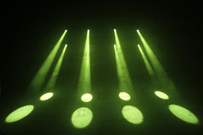 Luce del carrello del fascio LED del proiettore DMX 50W del Gobo della luce della fase del DJ mini 125 watt