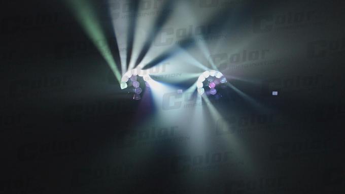 Le luci della fase del carrello dello zoom di IP20 DMX-512 per nozze/club/DJ mostrano