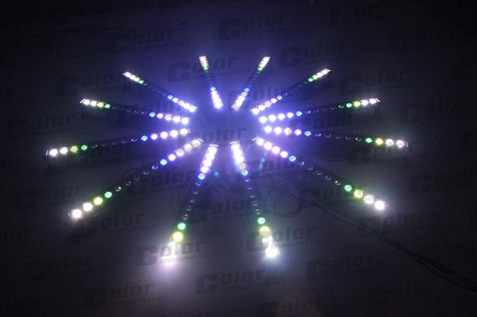 IP65 14 * il lavaggio all'aperto della parete della rondella DMX512 LED della parete di 30W il RGB LED si accende