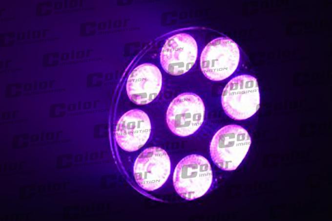 la parità di 15W 5 in-1 il LED RGBAW DMX512 LED può luci per il piccolo studio di concerti/TV